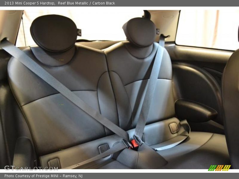 Reef Blue Metallic / Carbon Black 2013 Mini Cooper S Hardtop