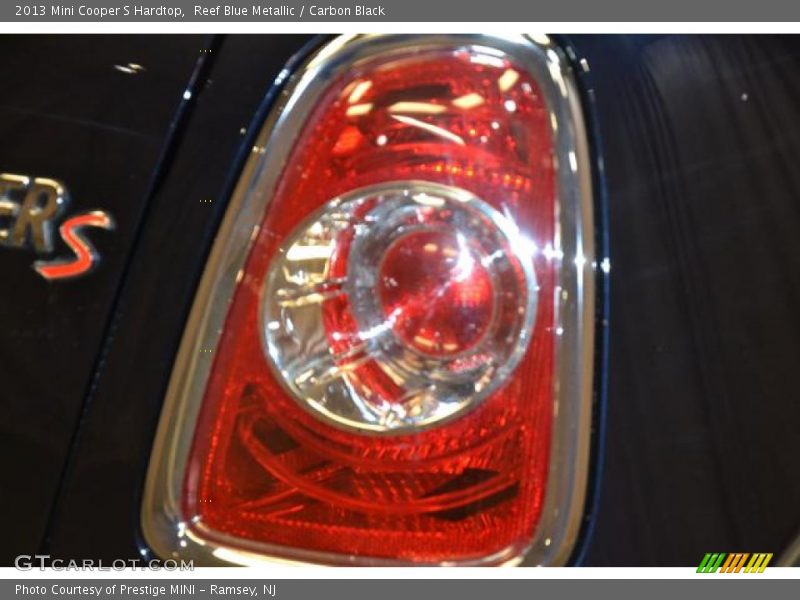 Reef Blue Metallic / Carbon Black 2013 Mini Cooper S Hardtop