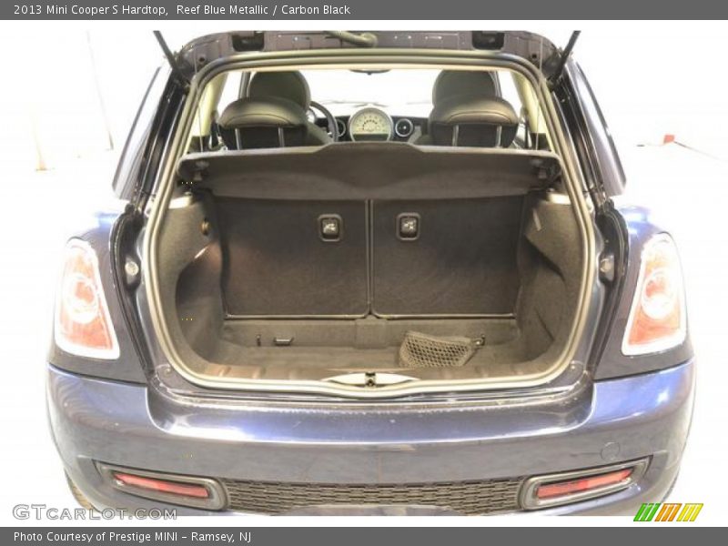Reef Blue Metallic / Carbon Black 2013 Mini Cooper S Hardtop