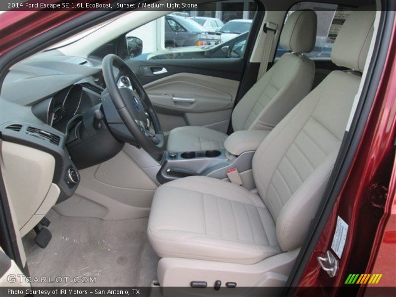 Sunset / Medium Light Stone 2014 Ford Escape SE 1.6L EcoBoost