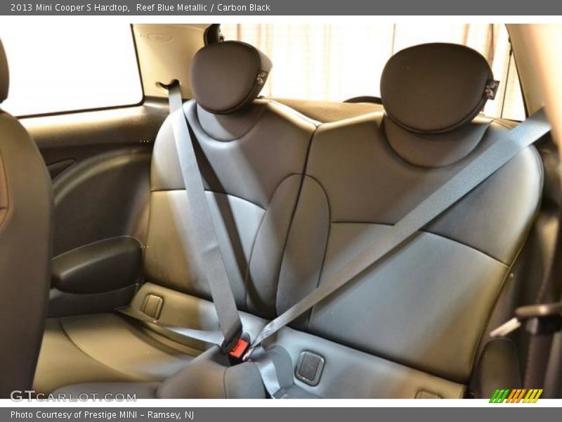 Reef Blue Metallic / Carbon Black 2013 Mini Cooper S Hardtop