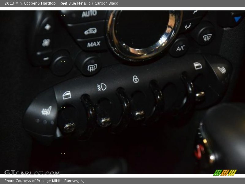 Reef Blue Metallic / Carbon Black 2013 Mini Cooper S Hardtop