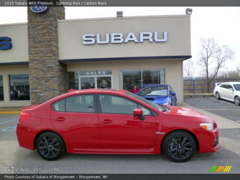  2015 WRX Premium Lightning Red