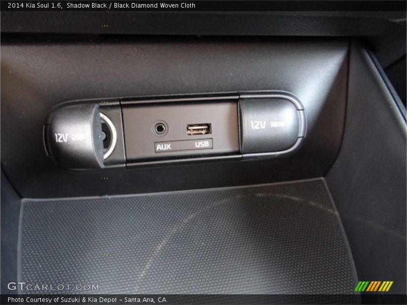 Shadow Black / Black Diamond Woven Cloth 2014 Kia Soul 1.6