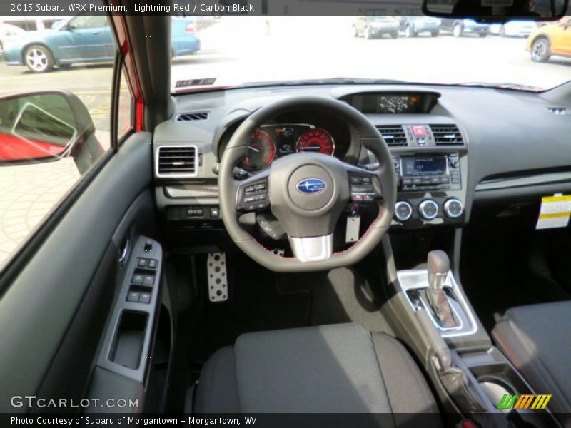 Dashboard of 2015 WRX Premium