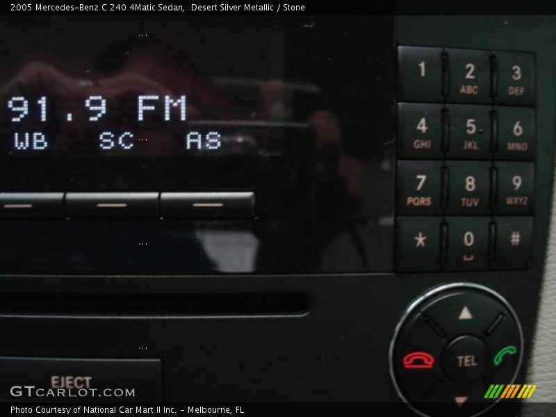 Desert Silver Metallic / Stone 2005 Mercedes-Benz C 240 4Matic Sedan