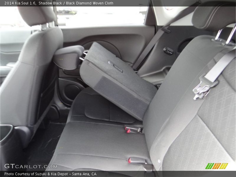 Shadow Black / Black Diamond Woven Cloth 2014 Kia Soul 1.6