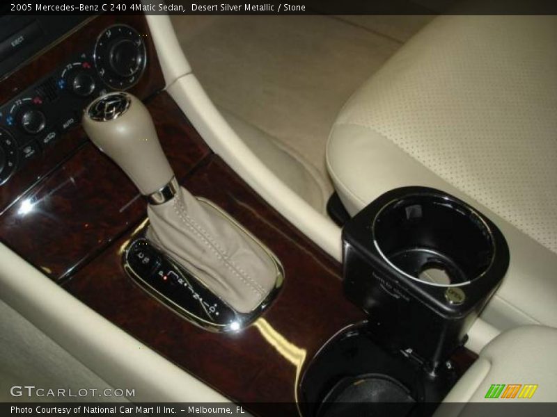 Desert Silver Metallic / Stone 2005 Mercedes-Benz C 240 4Matic Sedan