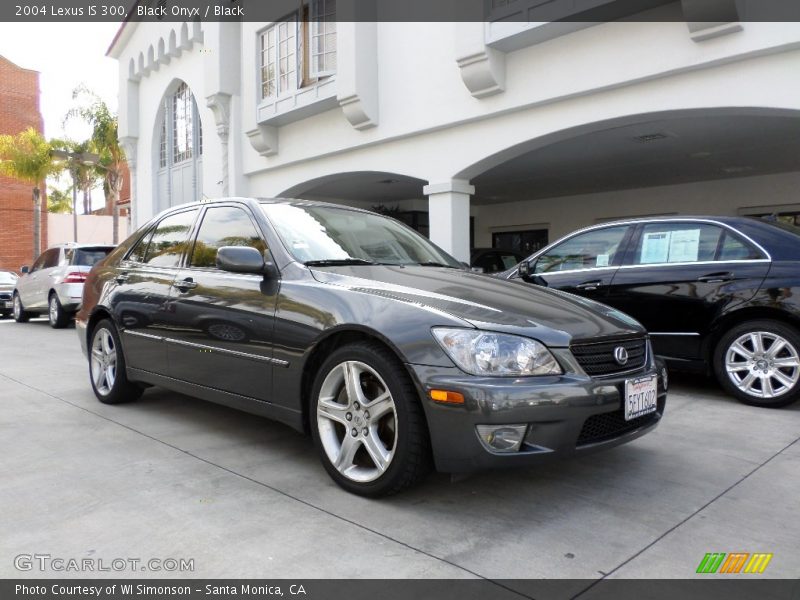 Black Onyx / Black 2004 Lexus IS 300