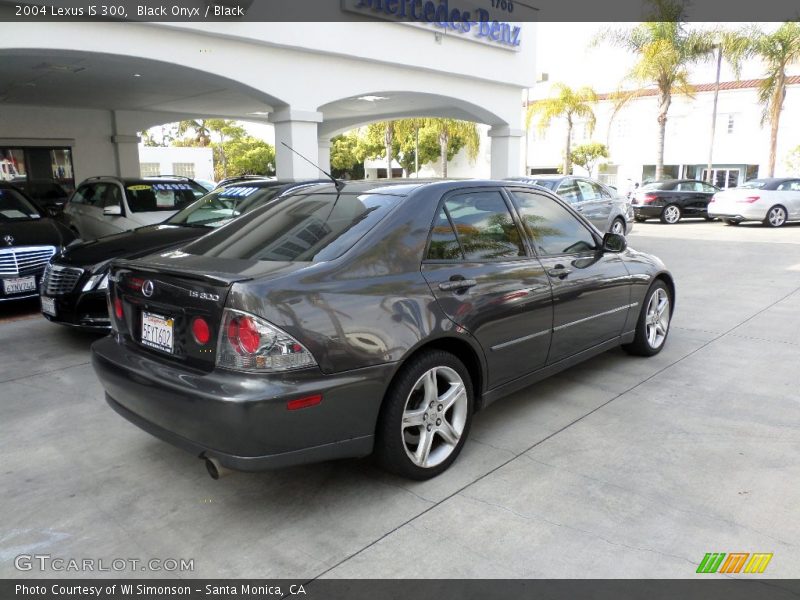 Black Onyx / Black 2004 Lexus IS 300