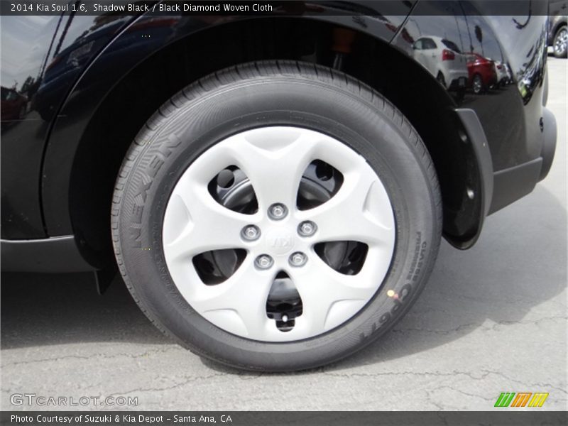 Shadow Black / Black Diamond Woven Cloth 2014 Kia Soul 1.6