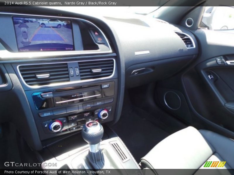 Nardo Gray / Black/Rock Gray 2014 Audi RS 5 Cabriolet quattro