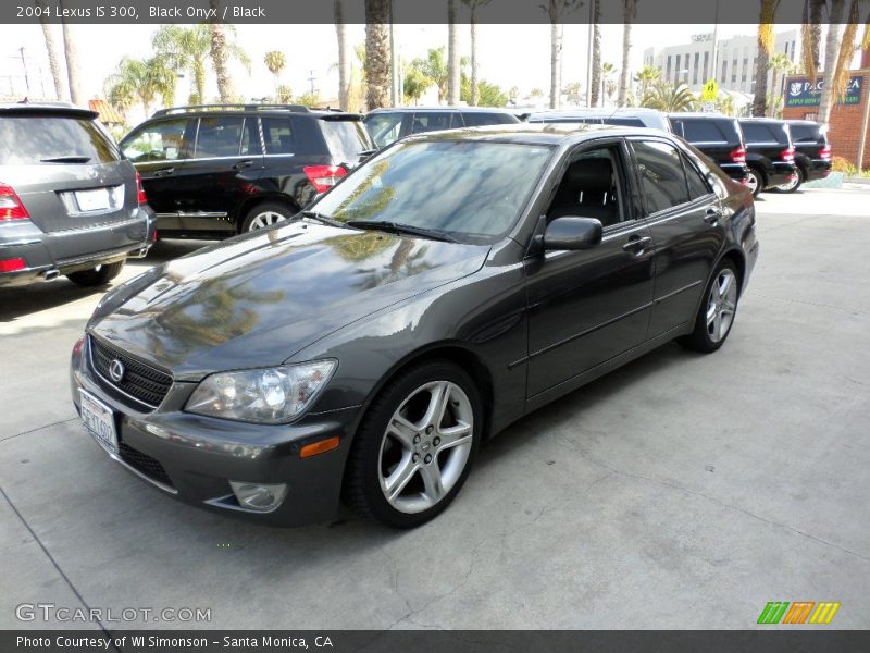 Black Onyx / Black 2004 Lexus IS 300