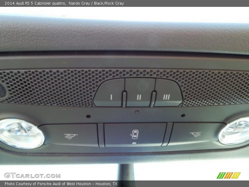 Nardo Gray / Black/Rock Gray 2014 Audi RS 5 Cabriolet quattro