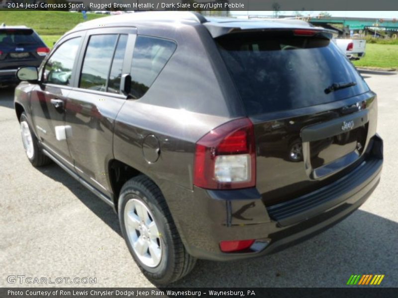 Rugged Brown Metallic / Dark Slate Gray/Light Pebble 2014 Jeep Compass Sport