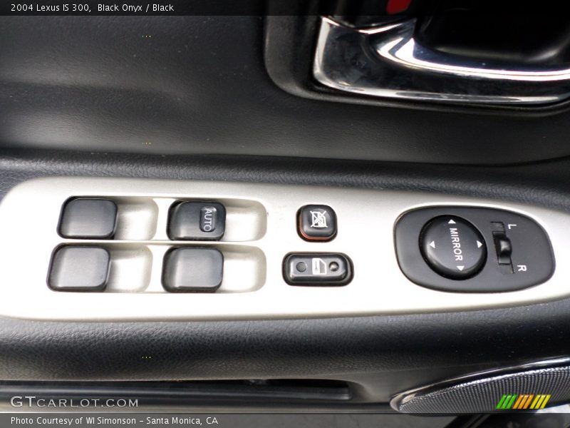 Black Onyx / Black 2004 Lexus IS 300