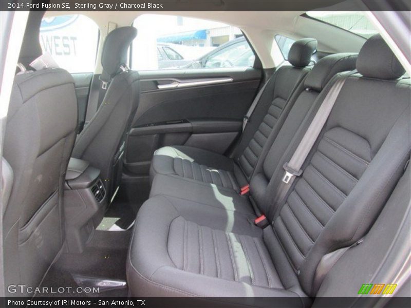Sterling Gray / Charcoal Black 2014 Ford Fusion SE