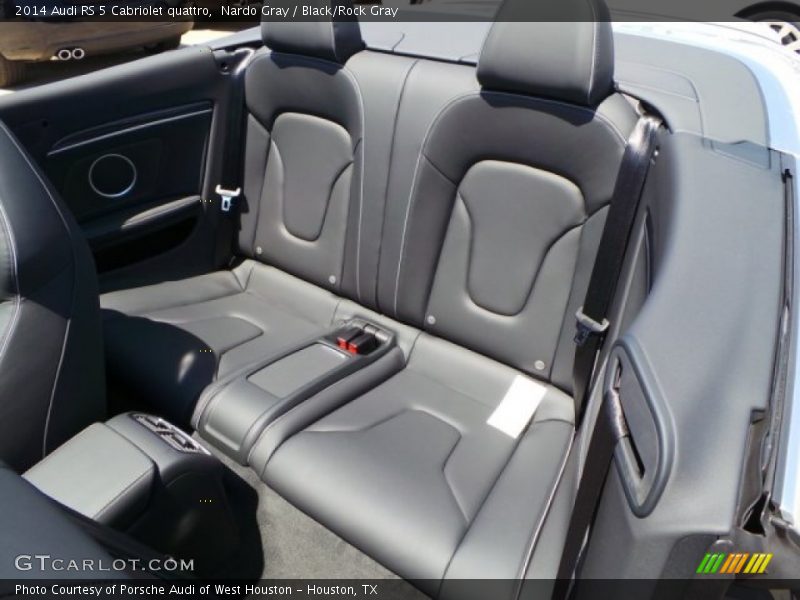 Rear Seat of 2014 RS 5 Cabriolet quattro