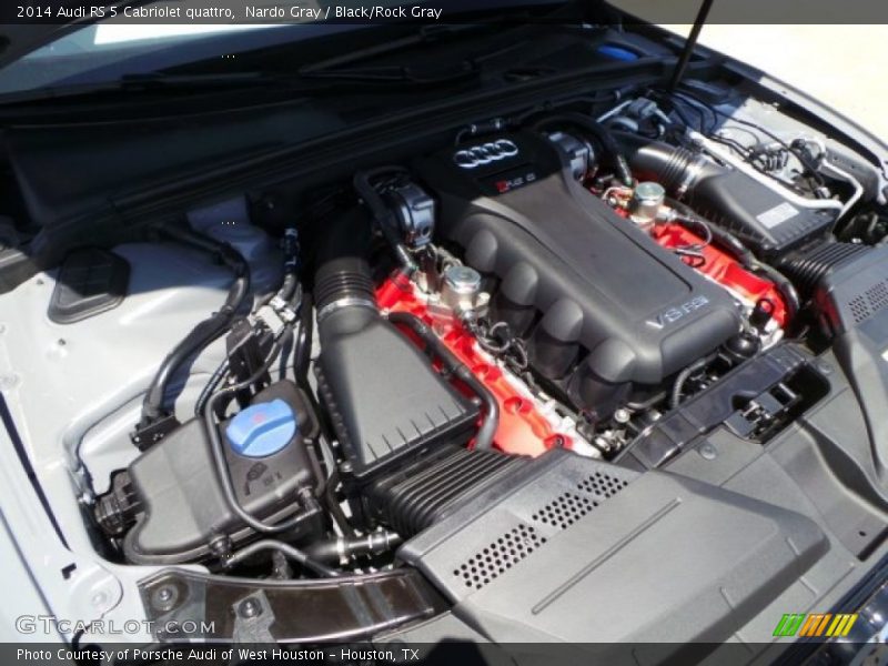  2014 RS 5 Cabriolet quattro Engine - 4.2 Liter FSI 32-Valve DOHC VVT V8