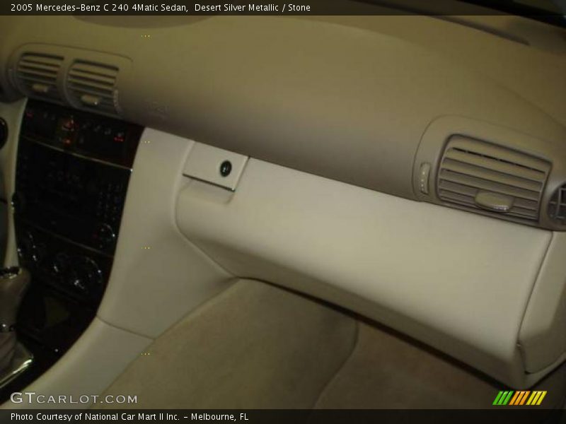 Desert Silver Metallic / Stone 2005 Mercedes-Benz C 240 4Matic Sedan