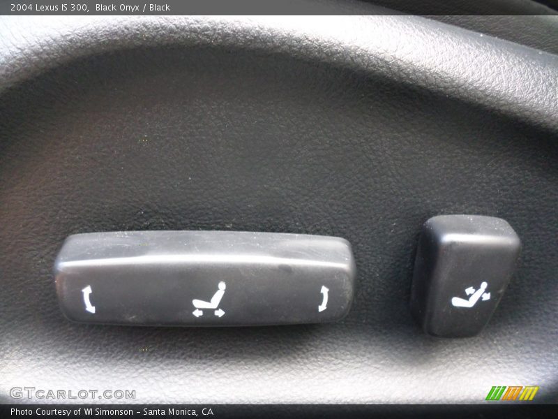 Black Onyx / Black 2004 Lexus IS 300