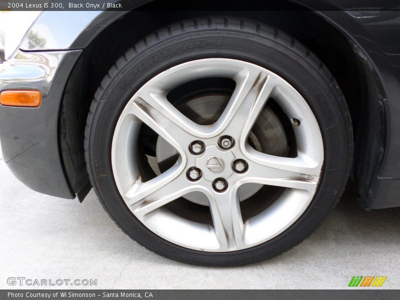 Black Onyx / Black 2004 Lexus IS 300