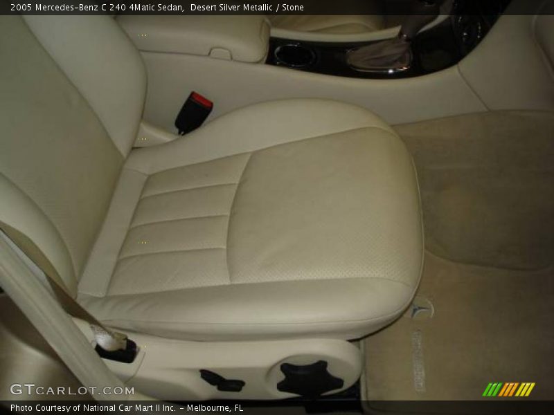 Desert Silver Metallic / Stone 2005 Mercedes-Benz C 240 4Matic Sedan
