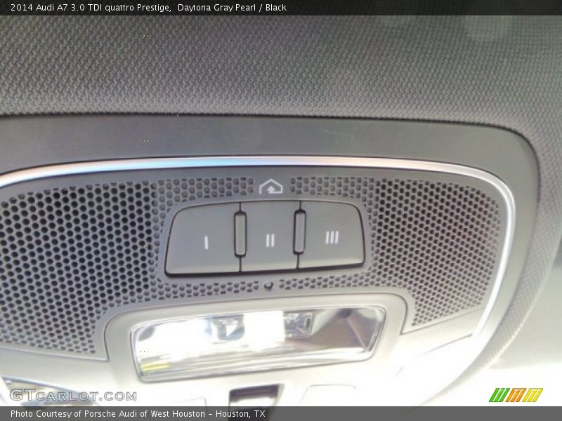 Daytona Gray Pearl / Black 2014 Audi A7 3.0 TDI quattro Prestige