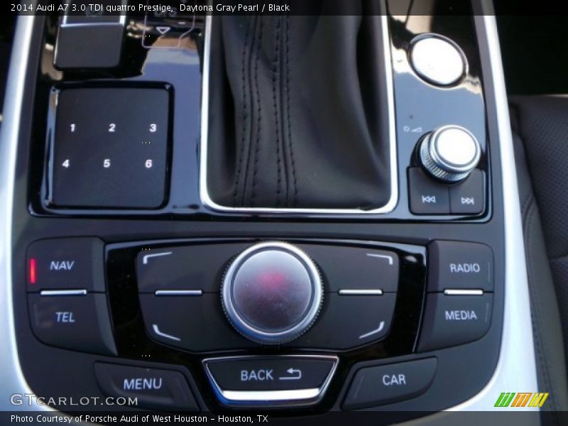 Daytona Gray Pearl / Black 2014 Audi A7 3.0 TDI quattro Prestige