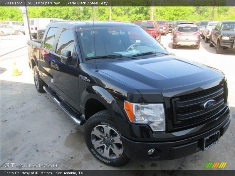 Tuxedo Black / Steel Grey 2014 Ford F150 STX SuperCrew