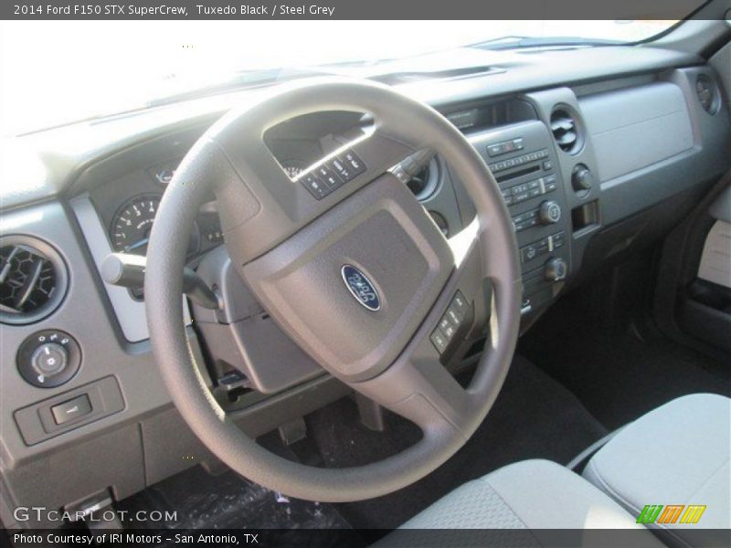 Tuxedo Black / Steel Grey 2014 Ford F150 STX SuperCrew