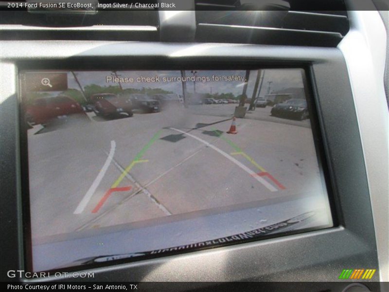 Ingot Silver / Charcoal Black 2014 Ford Fusion SE EcoBoost