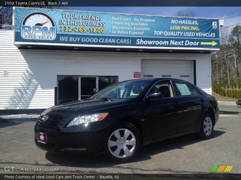 Black / Ash 2009 Toyota Camry LE