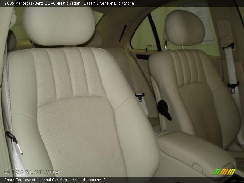 Desert Silver Metallic / Stone 2005 Mercedes-Benz C 240 4Matic Sedan