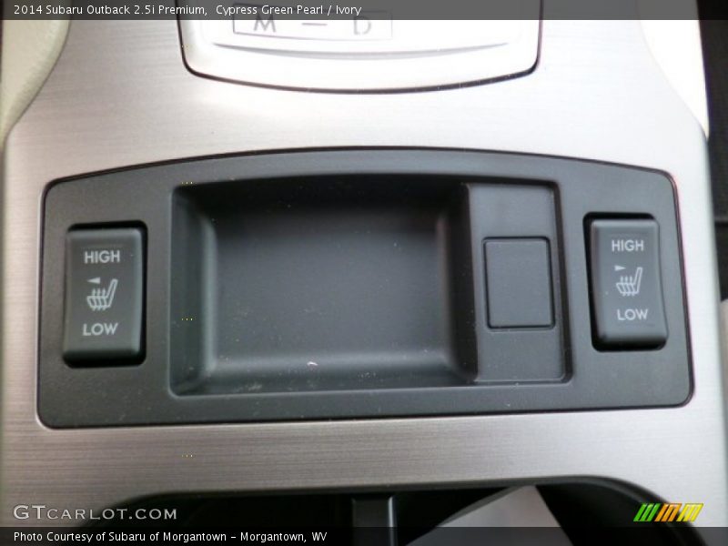 Cypress Green Pearl / Ivory 2014 Subaru Outback 2.5i Premium