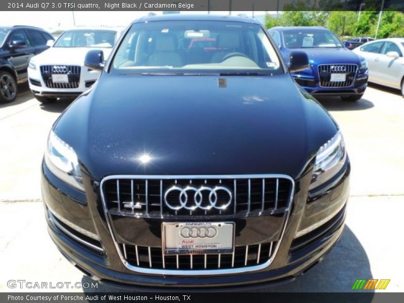 Night Black / Cardamom Beige 2014 Audi Q7 3.0 TFSI quattro