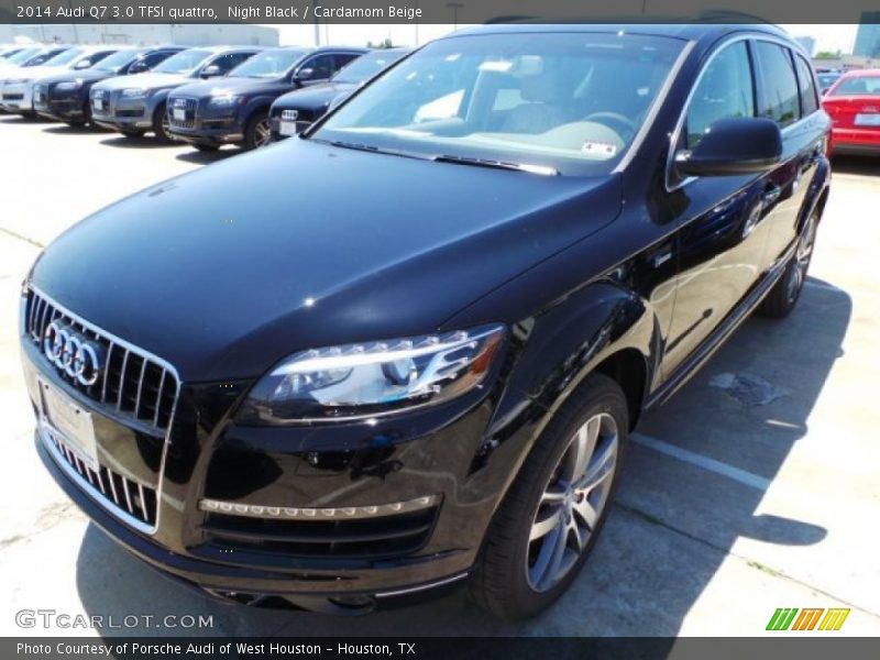 Night Black / Cardamom Beige 2014 Audi Q7 3.0 TFSI quattro