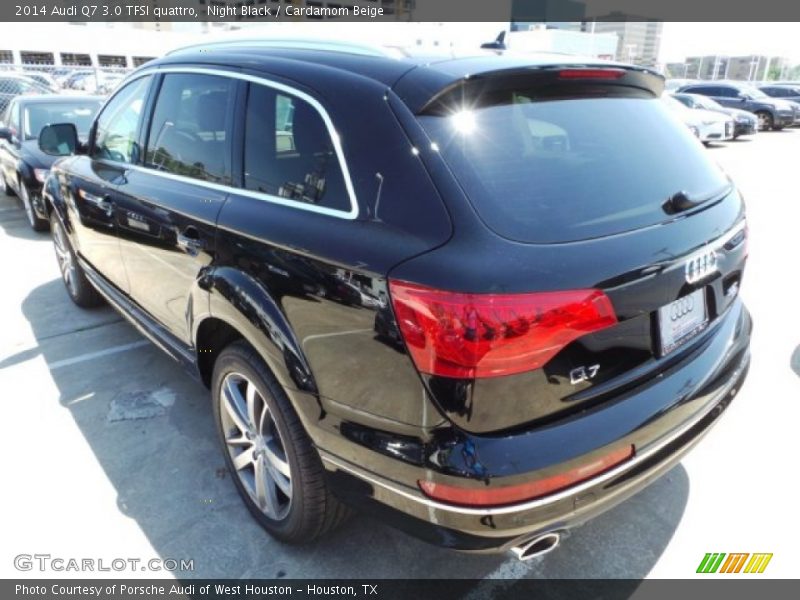 Night Black / Cardamom Beige 2014 Audi Q7 3.0 TFSI quattro
