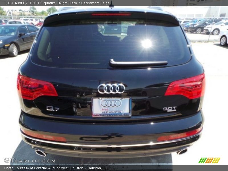 Night Black / Cardamom Beige 2014 Audi Q7 3.0 TFSI quattro