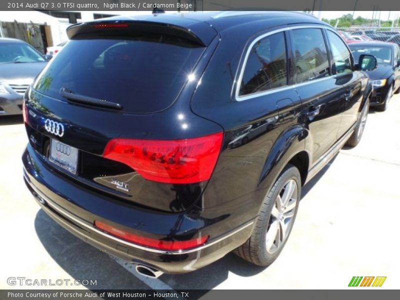 Night Black / Cardamom Beige 2014 Audi Q7 3.0 TFSI quattro