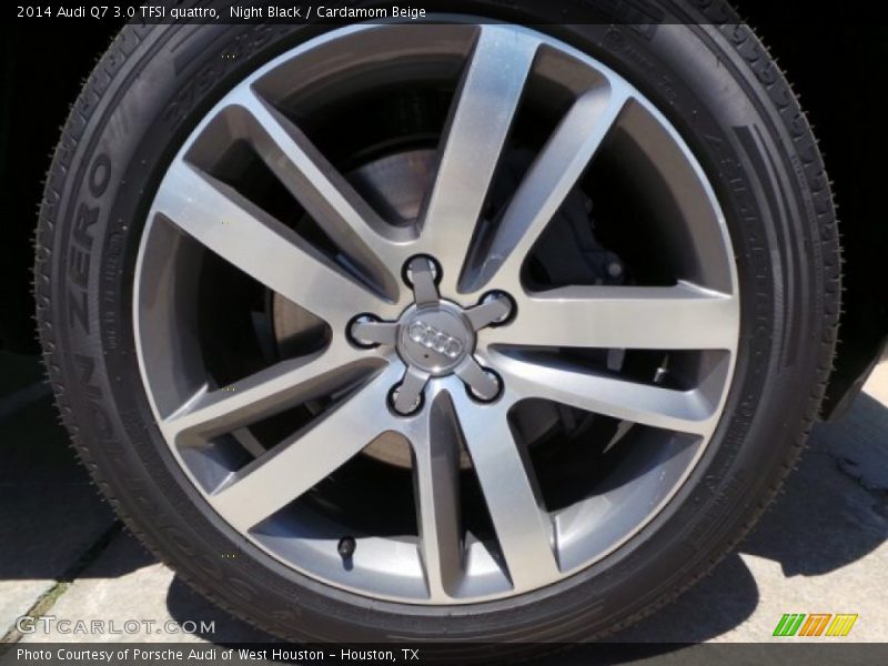 Night Black / Cardamom Beige 2014 Audi Q7 3.0 TFSI quattro
