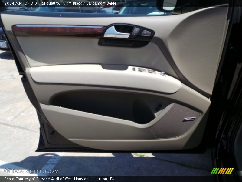 Night Black / Cardamom Beige 2014 Audi Q7 3.0 TFSI quattro