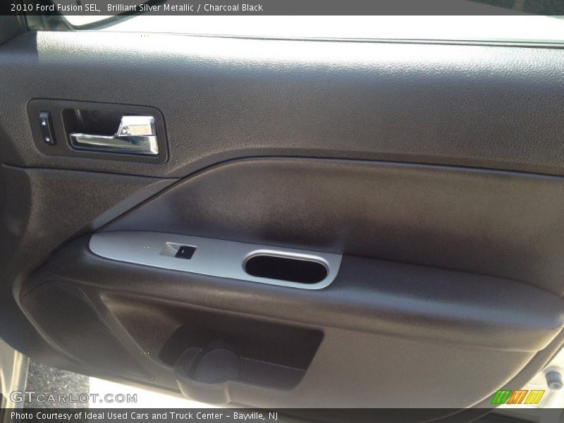 Brilliant Silver Metallic / Charcoal Black 2010 Ford Fusion SEL