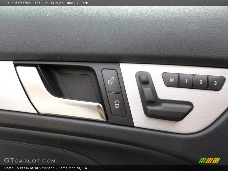 Black / Black 2012 Mercedes-Benz C 250 Coupe