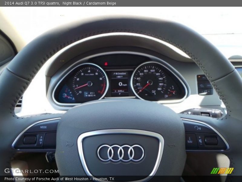 Night Black / Cardamom Beige 2014 Audi Q7 3.0 TFSI quattro