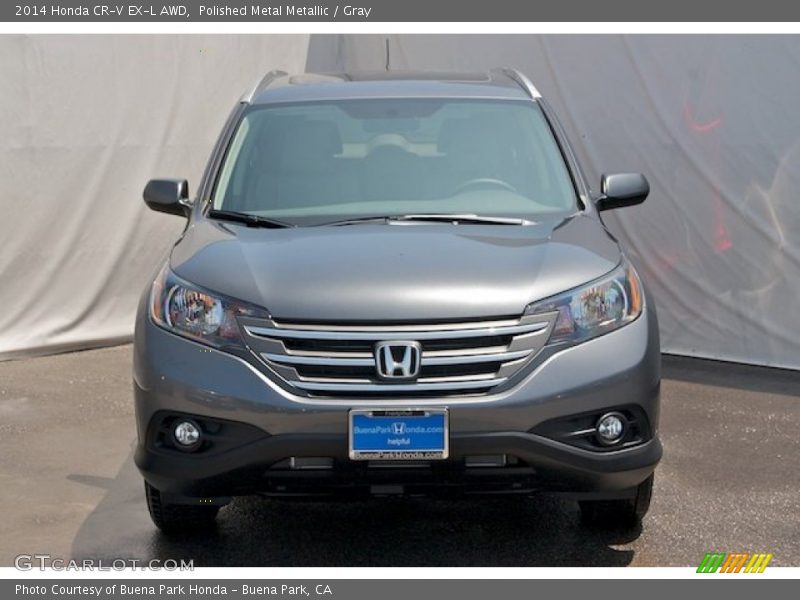 Polished Metal Metallic / Gray 2014 Honda CR-V EX-L AWD