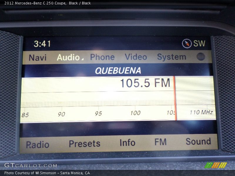 Black / Black 2012 Mercedes-Benz C 250 Coupe