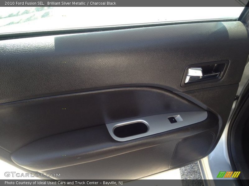 Brilliant Silver Metallic / Charcoal Black 2010 Ford Fusion SEL