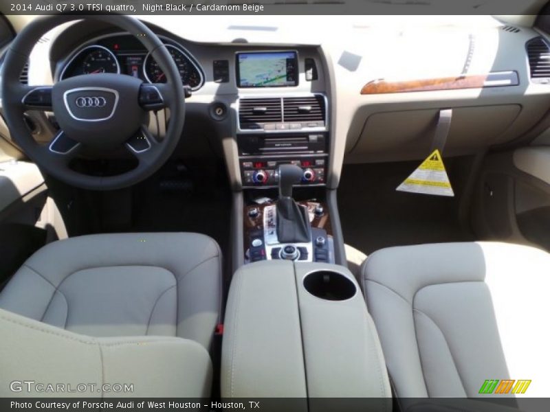 Night Black / Cardamom Beige 2014 Audi Q7 3.0 TFSI quattro