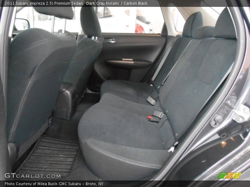 Dark Gray Metallic / Carbon Black 2011 Subaru Impreza 2.5i Premium Sedan